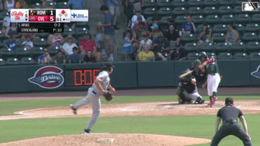 Franklin Arias' third home run of the season